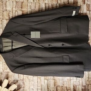 Silverstone Men's Gray Suit Jacket Never Worn Silver /Gray 46 L